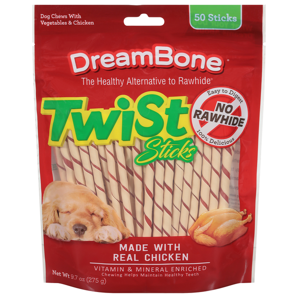 Small Animal Care DreamBone Twist Sticks hero