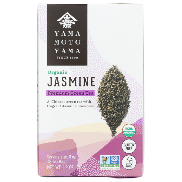 Tea Yamamotoyama Ymy Organic Jasmine Tea Bag hero