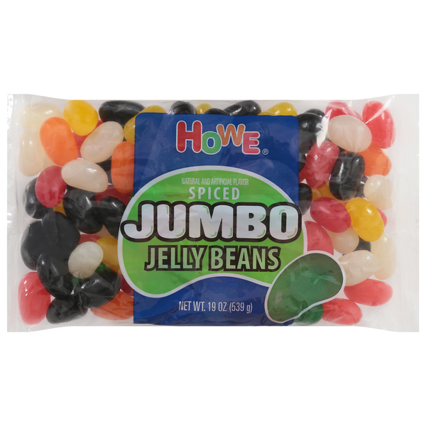 Candy & Chocolate Howe Jelly Beans, Spiced, Jumbo hero