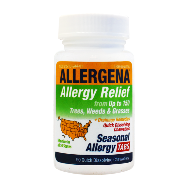 Cold, Flu & Allergy Allergena Seasonal Allergy Tabs hero