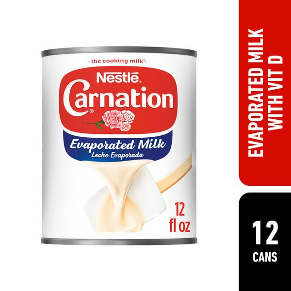 Baking Ingredients Carnation Evaporated Milk Vitamin D hero