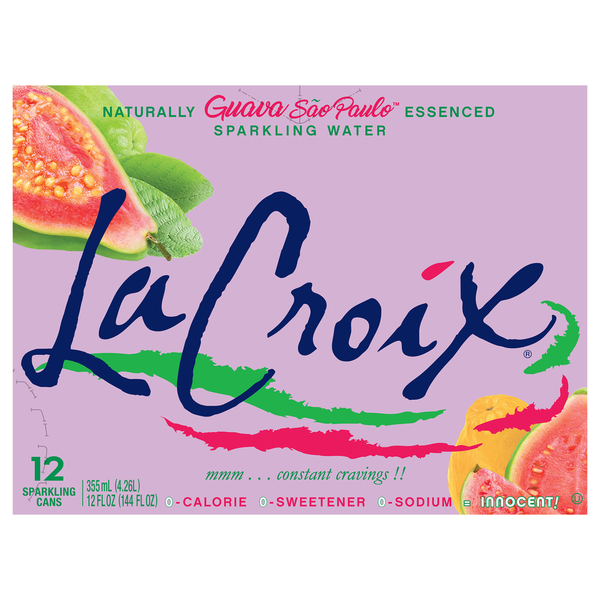 Water, Seltzer & Sparkling Water LaCroix Sparkling Water, Guava Sao Paulo hero