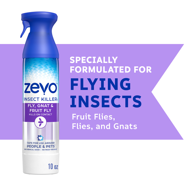 Cleaning Products Zevo Fly Gnat & Fruit Fly Flying Insect Spray hero