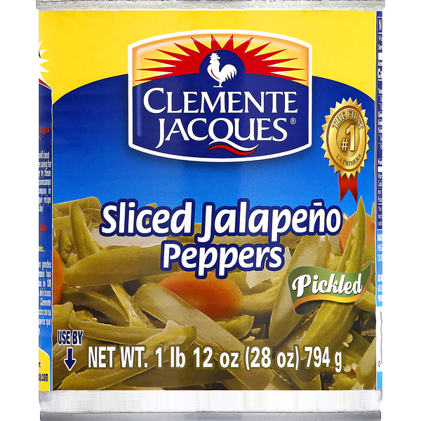 Canned & Jarred Vegetables Clemente Jacques Jalapeno Peppers, Sliced, Pickled hero