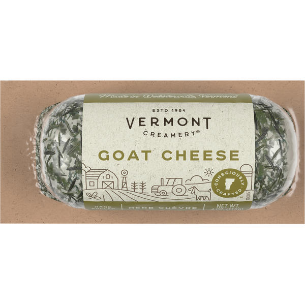 Packaged Cheese Vermont Creamery Herb Chevre hero