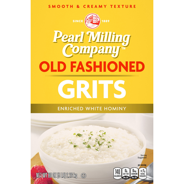 Cereal Pearl Milling Company Grits, Old Fashioned hero