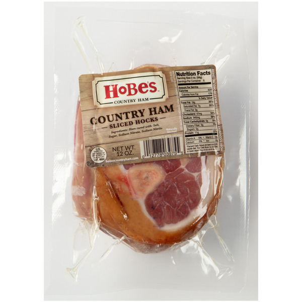 Fresh Pork & Ham Hobe's Country Ham Country Ham Sliced Hock hero