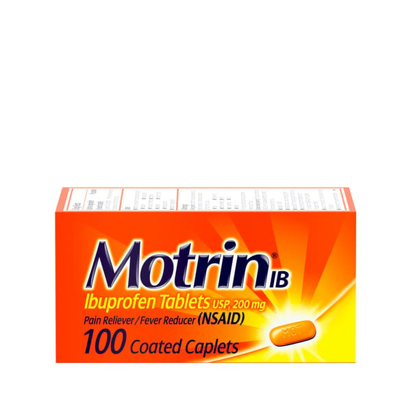 Pain & Fever Relief MOTRIN IB Coated Caplets hero