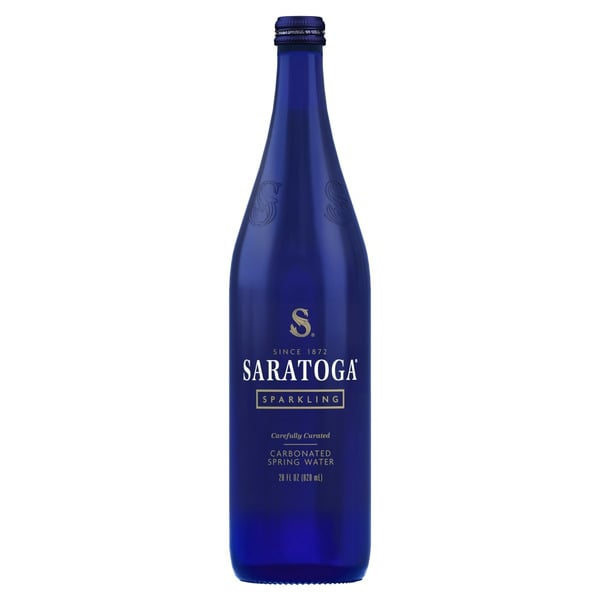 Water Saratoga Sparkling Spring Water hero