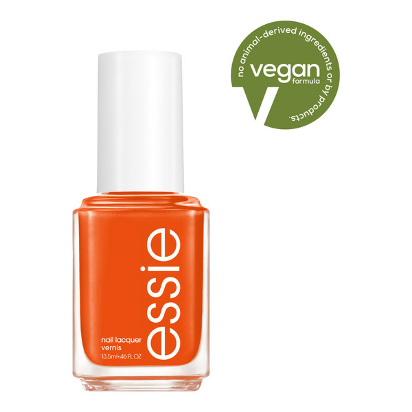 essie salon-quality nail polish, vegan formula, pumpkin orange, To DIY For hero