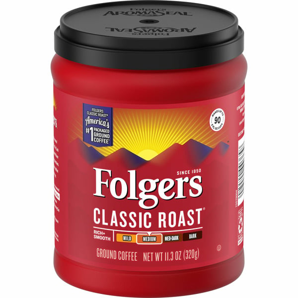 Coffee Folgers Roast & Ground Coffee hero