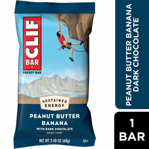 Baby First Aid & Vitamins CLIF BAR Peanut Butter Banana With Dark Chocolate Flavor Energy Bar hero