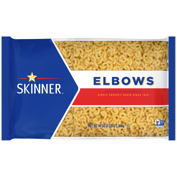 Dry Pasta Skinner Elbows Pasta hero