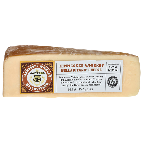 Specialty Cheeses Sartori Cheese, Tennessee Whiskey hero