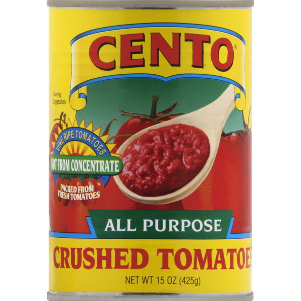 Canned & Jarred Vegetables Cento Tomatoes, Crushed hero