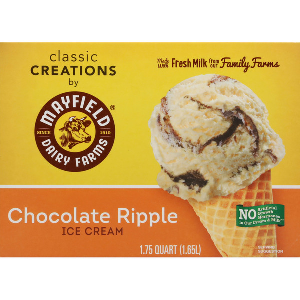 Ice Cream & Ice Mayfield Dairy Farms Classic Chocolate Ripple Ice Cream hero