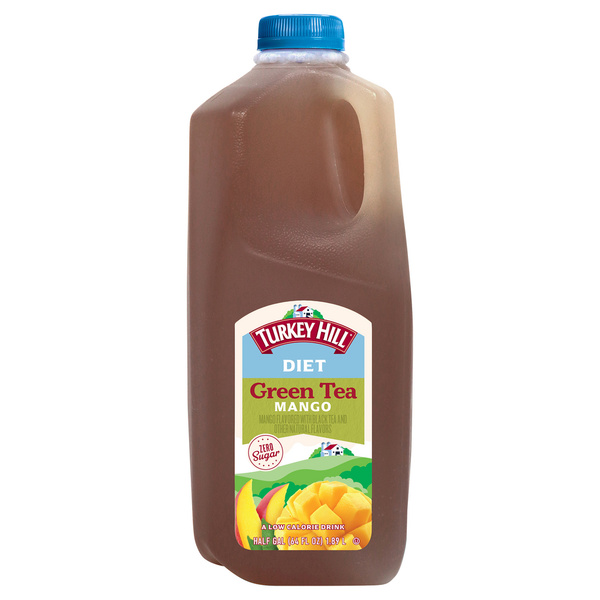 Refrigerated Turkey Hill Green Tea, Mango, Diet hero