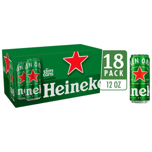 Imported Heineken Original Lager Beer hero