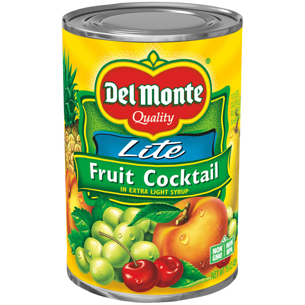 Canned/Jarred Fruits Del Monte Lite Fruit Cocktail in Extra Light Syrup hero