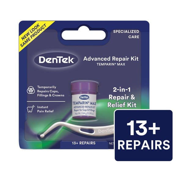 Oral Hygiene DenTek Temparin Max, Long Lasting Temporary Repair, Caps & Fillings hero