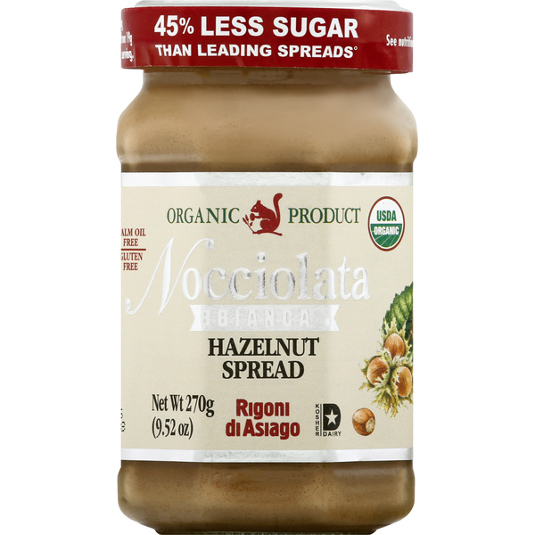 Spreads Rigoni di Asiago Hazelnut Spread hero