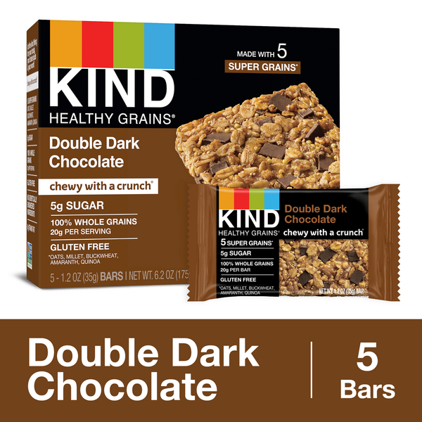 Energy & Granola Bars KIND Double Dark Chocolate hero