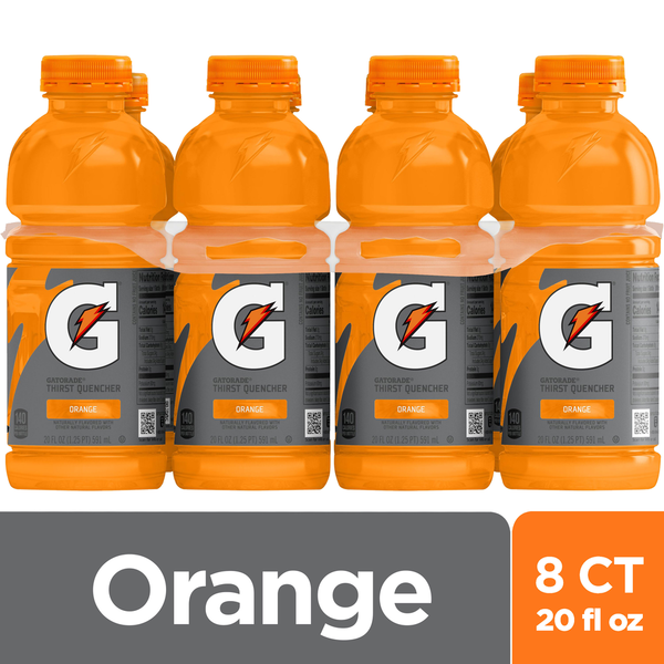 Energy & Sports Drinks Gatorade Orange Thirst Quencher, Sports Drink hero