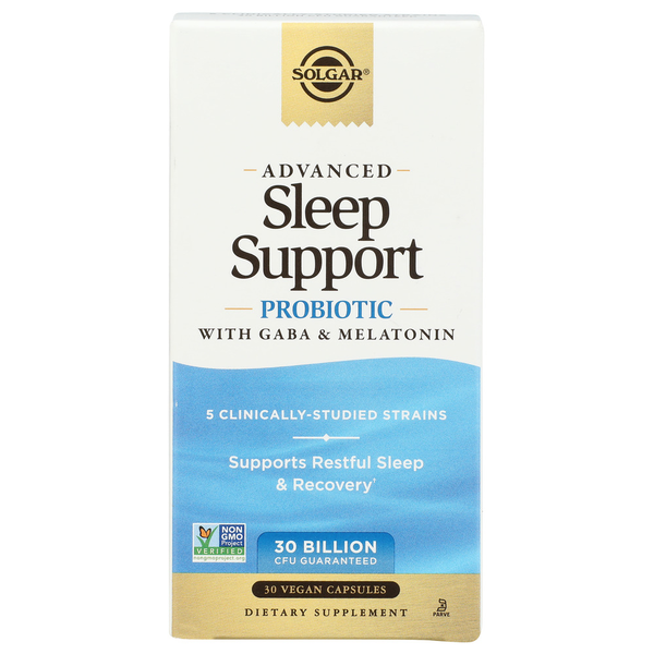 Dietary Supplements Solgar Advanced Sleep Support Probiotic. hero