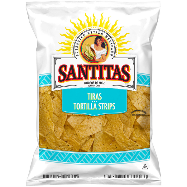 Chips & Pretzels SANTITAS Tortilla Strips Tortilla Chips hero