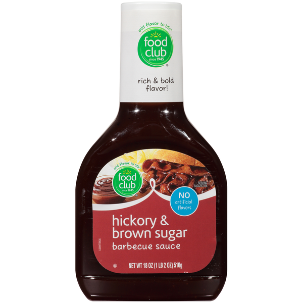 Pasta Sauce Food Club Barbecue Sauce, Hickory & Brown Sugar hero