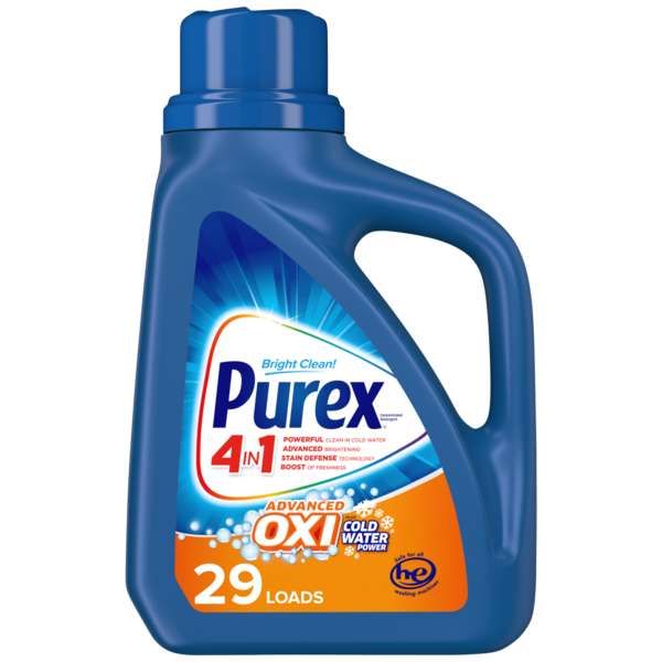 Cleaning Products Purex Liquid Laundry Detergent Plus Oxi Fresh Morning Burst hero