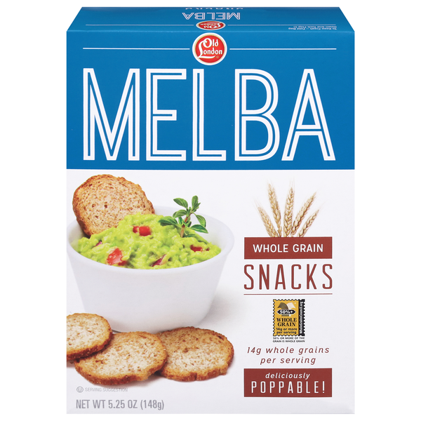 Crackers Old London Melba Snacks, Whole Grain hero