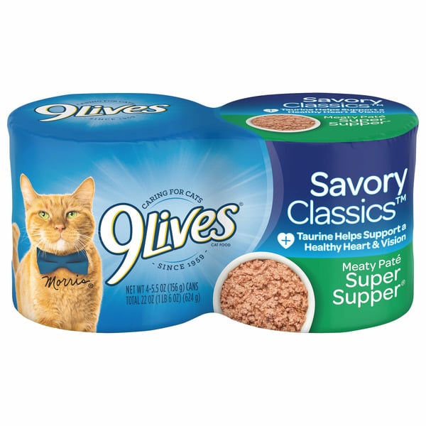 Cat Food & Care 9Lives Wet Cat Food hero