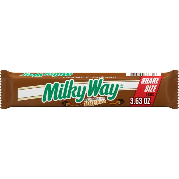 Candy & Chocolate Milky Way Candy Milk Chocolate Bar Share Size hero