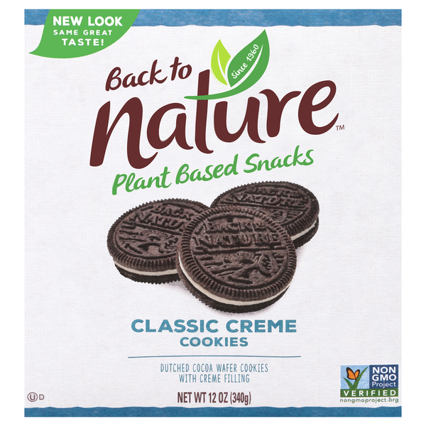 Cookies & Cakes Back to Nature Cookies, Classic Creme hero