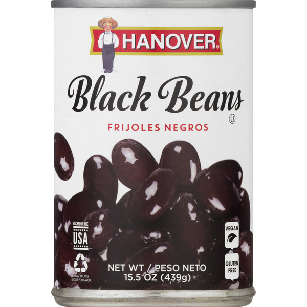 Canned Meals & Beans Hanover Black Beans hero