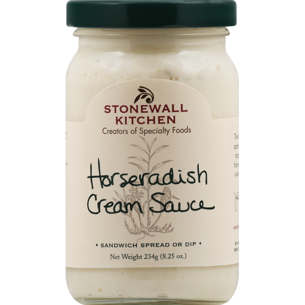 Condiments Stonewall Kitchen Horseradish Cream Sauce hero