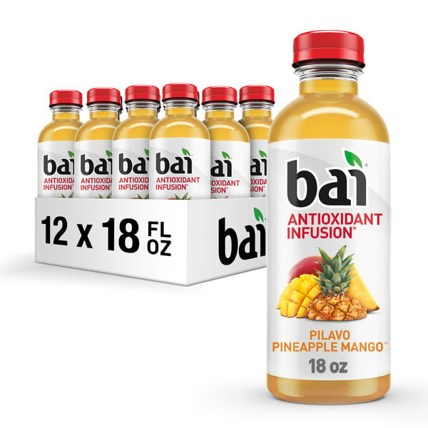 Energy & Sports Drinks Bai Pilavo Pineapple Mango, Antioxidant Infused Beverage hero