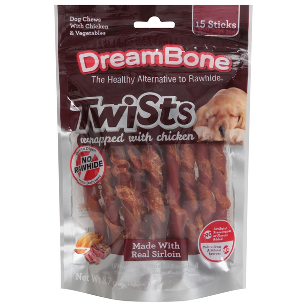 DreamBone Dog Chews, Twists hero