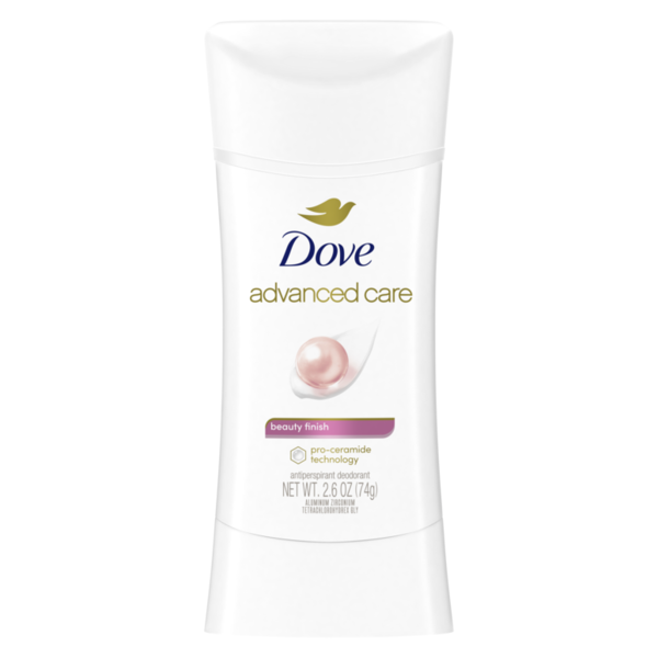 Deodorants Dove Antiperspirant Deodorant Stick Beauty Finish, hero