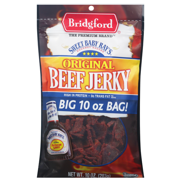 Popcorn & Jerky Bridgford Beef Jerky, Original hero