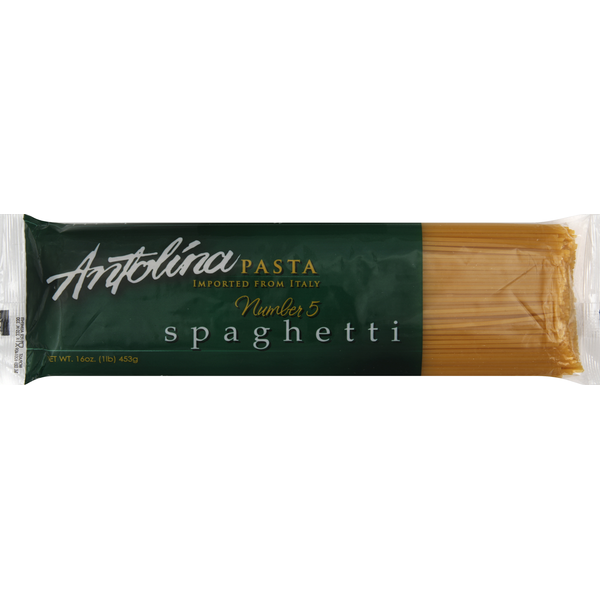 Dry Pasta Antolina Spaghetti, Number 5 hero