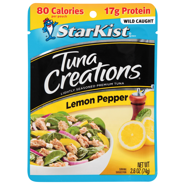 Canned Meat, Seafood & Beans StarKist Tuna, Lemon Pepper hero