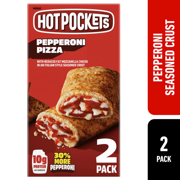 Frozen Hot Pockets Hot Pocket Pepperoni Pizza hero