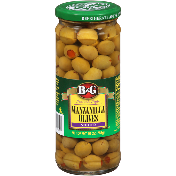 Pickled Goods & Olives B&G Spanish Style Manzanilla Stuffed Olives hero