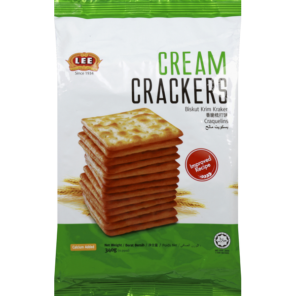 Crackers Lee Crackers, Cream hero