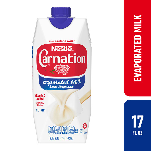 Baking Ingredients Carnation Vitamin D Added Evaporated Milk hero