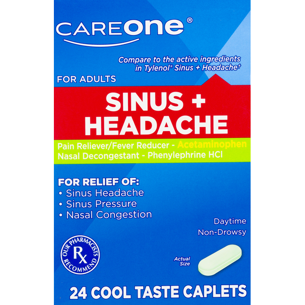 Cold, Flu & Allergy CareOne Sinus Headache Caplets hero