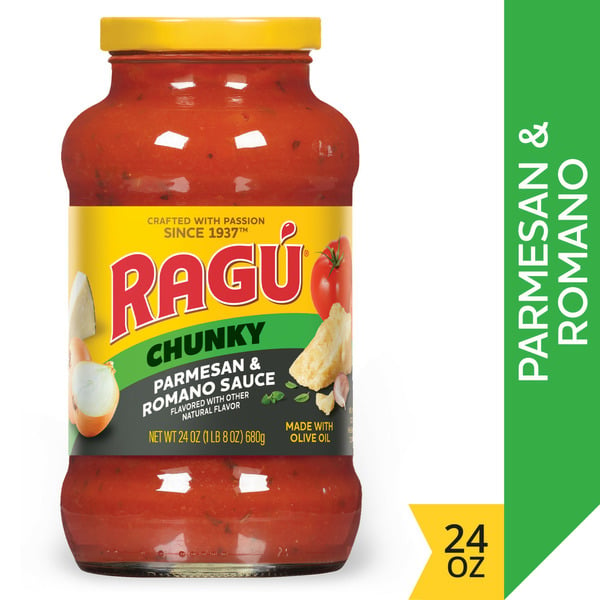 Pasta Sauce & Marinades Ragu Chunky Parmesan and Romano Pasta Sauce hero