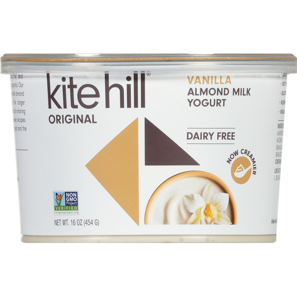 Yogurt Kite Hill Almond Milk Yogurt, Dairy Free, Vanilla hero